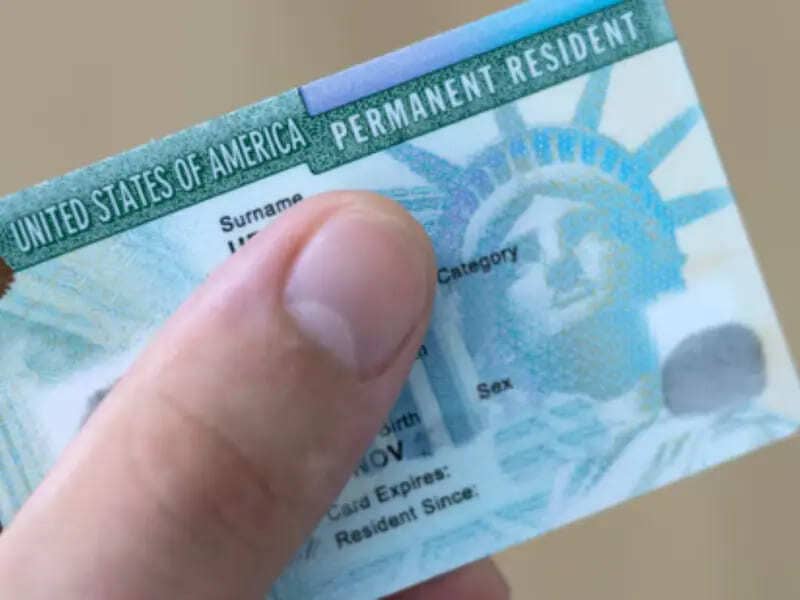 A Permanent Resident card